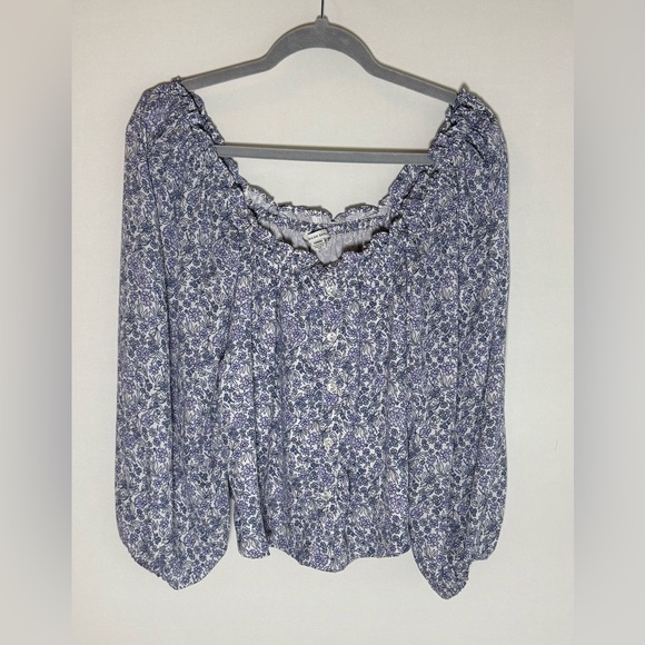 American Eagle off the shoulder blouse • Women’s small - Picture 1 of 7